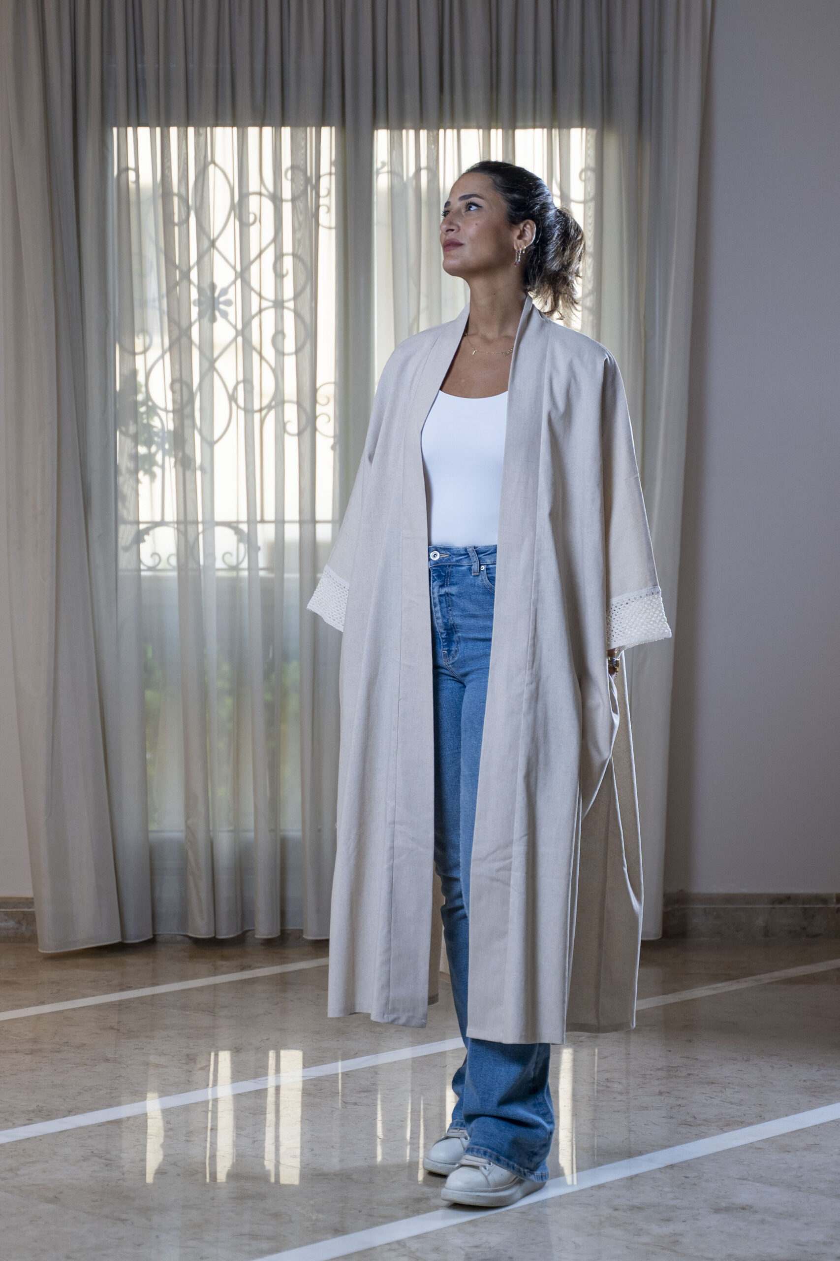 DSC03695 Pure Linen Cardigan - Image 1