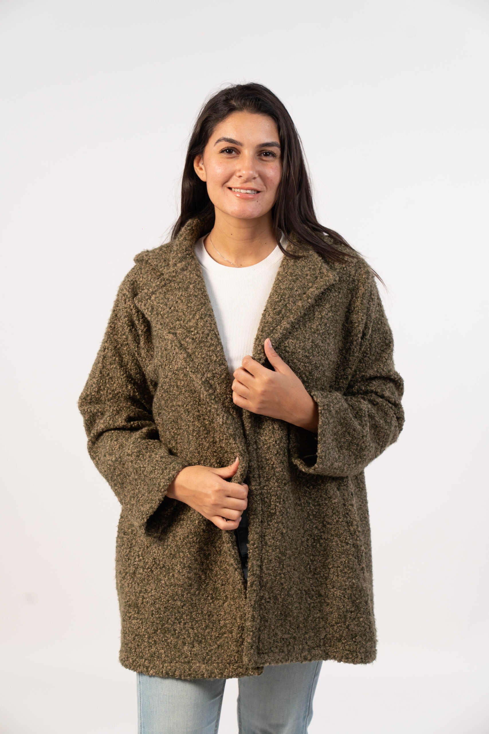 YLW-291 Textured Wool Blazer - Image 1