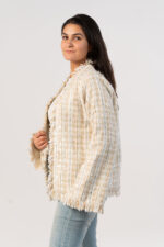 The Fringe Tweed Blazer - Image 5
