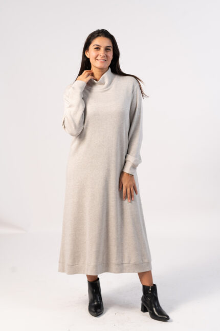 Soft Turtle Neck Dress