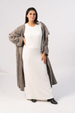 Sleevless Ripped Dress - Image 4